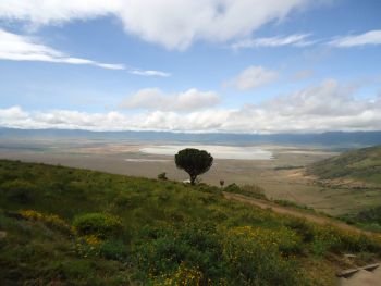 Ngorongoro crater - the view was still breathtaking, second time around